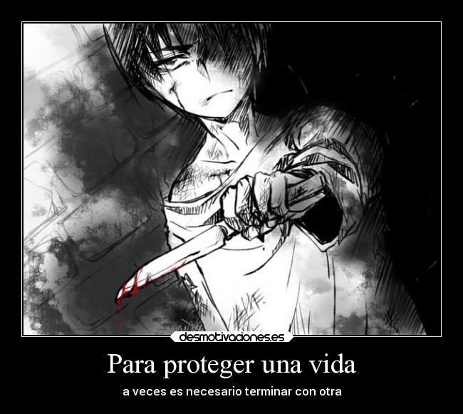 Para proteger una vida -