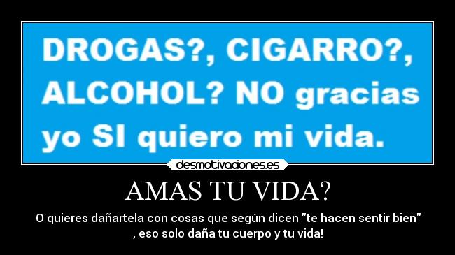 AMAS TU VIDA? - 