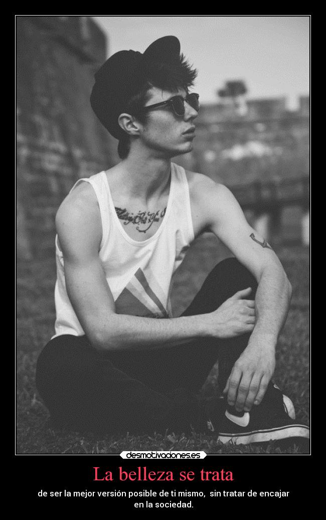 La belleza se trata -