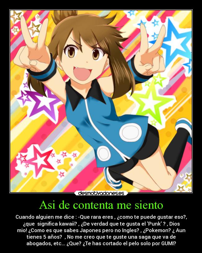 Asi de contenta me siento - 