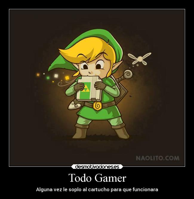 carteles videojuegos juegos cartuchos link rinku gamers videogames nintendo tloz the legend zelda zeruda desmotivaciones