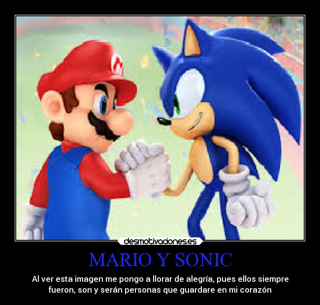 carteles videojuegos mario sonic desmotivaciones