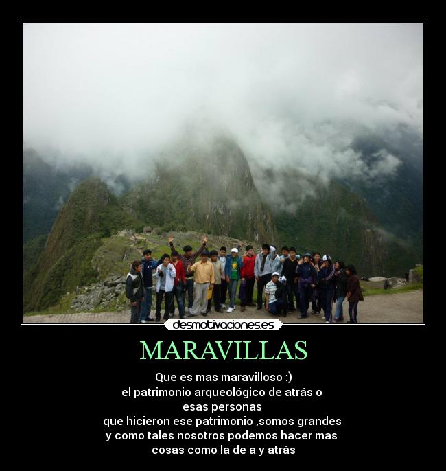 MARAVILLAS -
