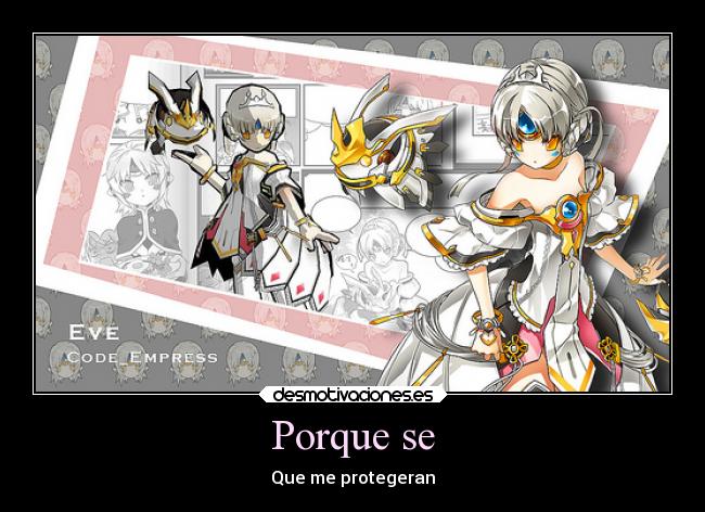 Porque se - Que me protegeran