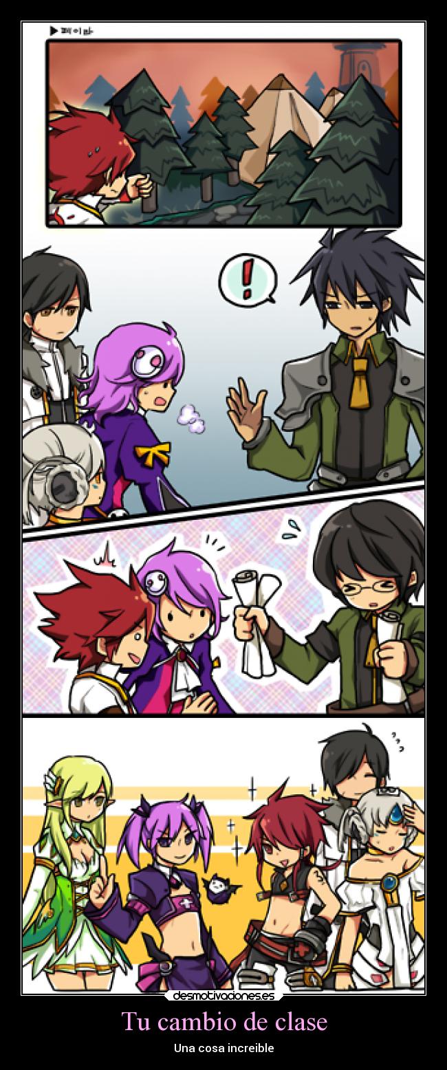 Tu cambio de clase - Una cosa increible
