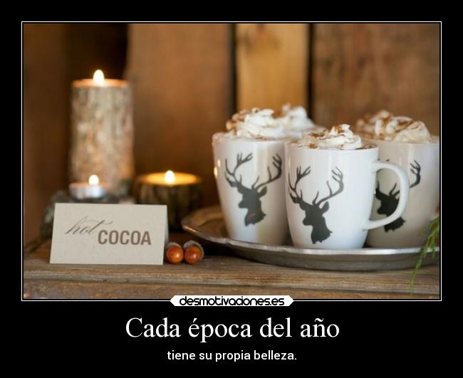 Cada época del año -