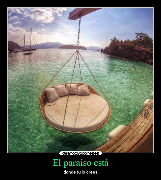 El paraíso está - 