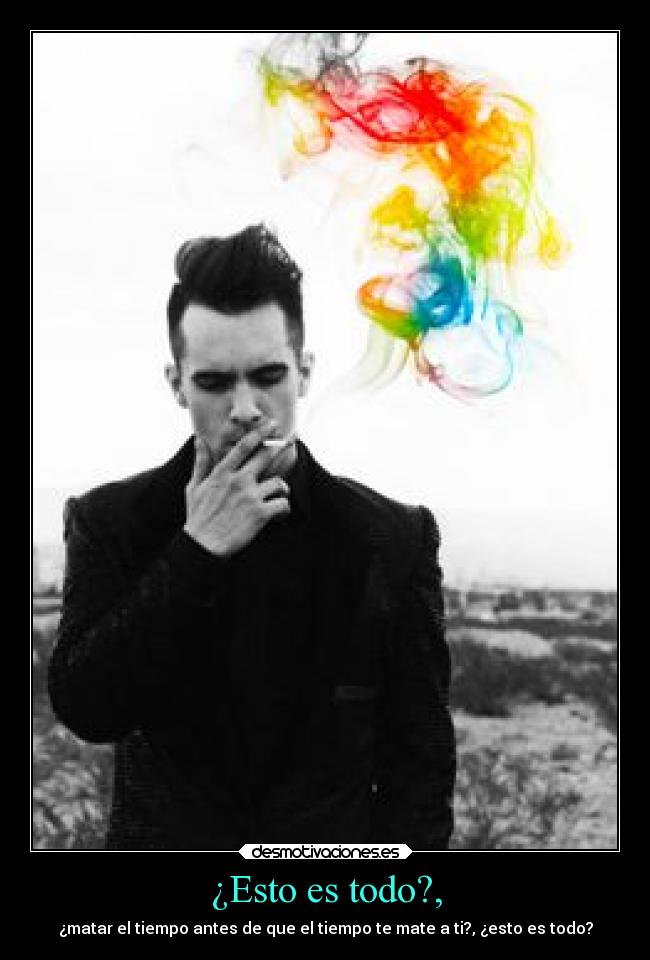 carteles alma juser 100 juser100 tooweirdtolivetooraretodie panic brendon image morir tiempo pixel desmotivaciones