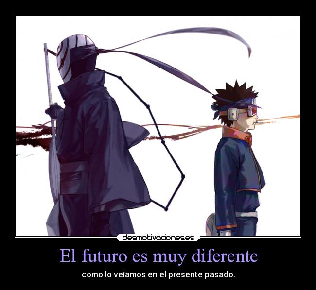 El futuro es muy diferente - como lo veíamos en el presente pasado.