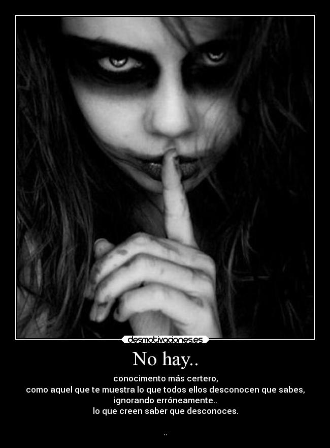 No hay.. -