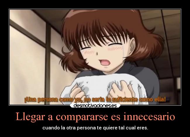 carteles alma vida amistad amor anime chobits compara amiga amigo pareja sentimiento triste amar querer desmotivaciones