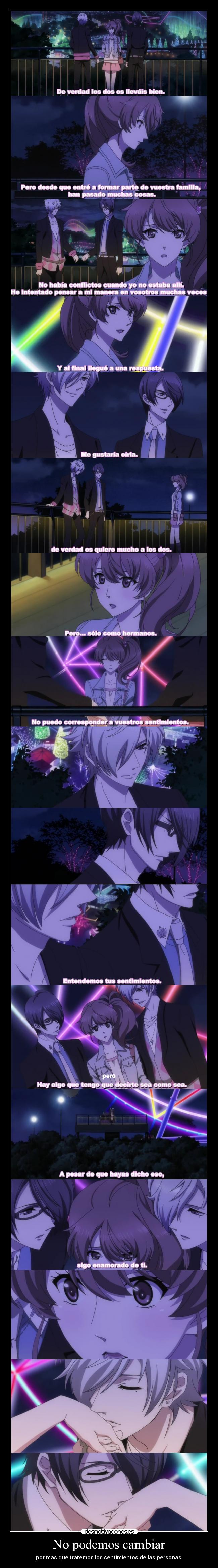 No podemos cambiar -