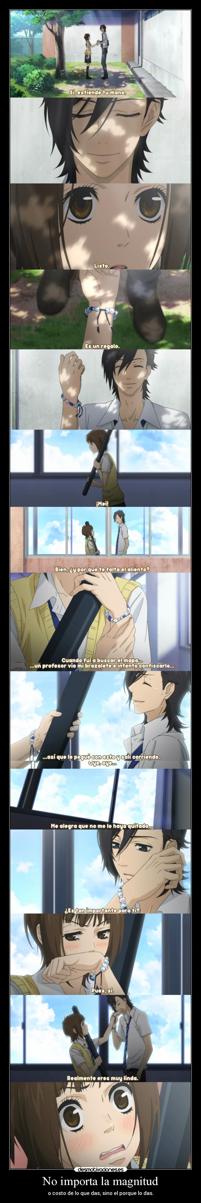 No importa la magnitud -