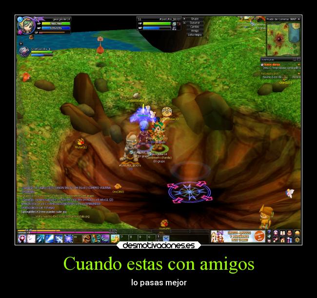 Cuando estas con amigos - lo pasas mejor