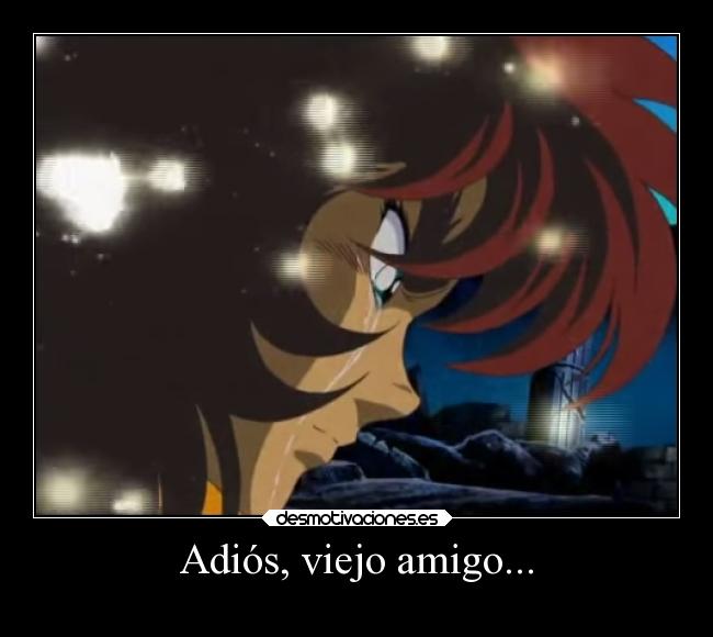 Adiós, viejo amigo... -