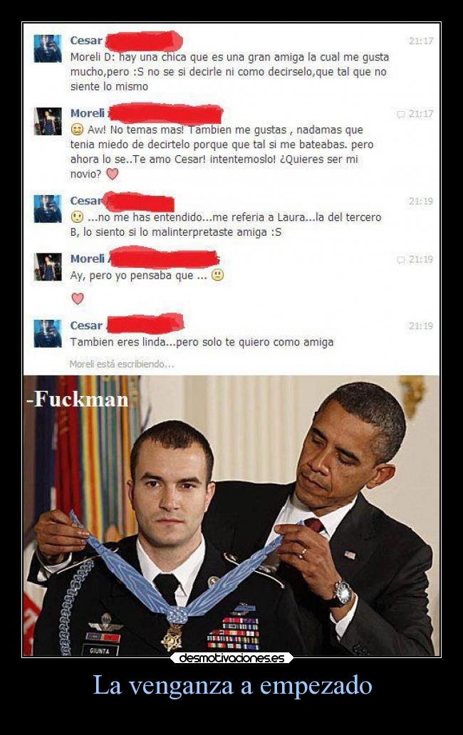 La venganza a empezado -