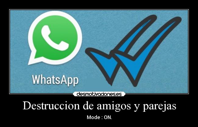 Destruccion de amigos y parejas -