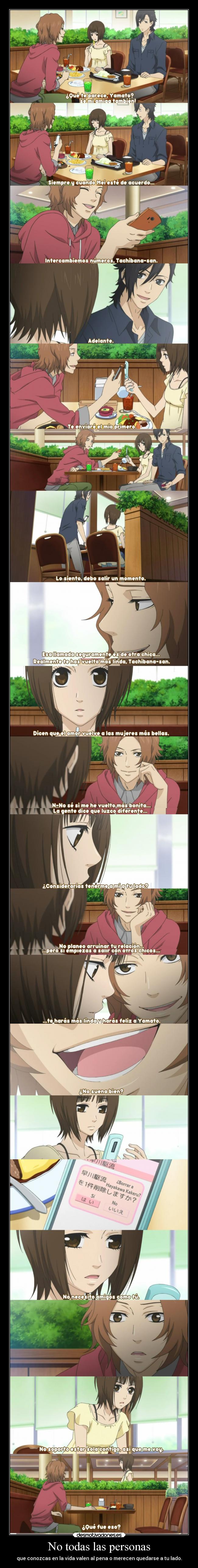 No todas las personas -