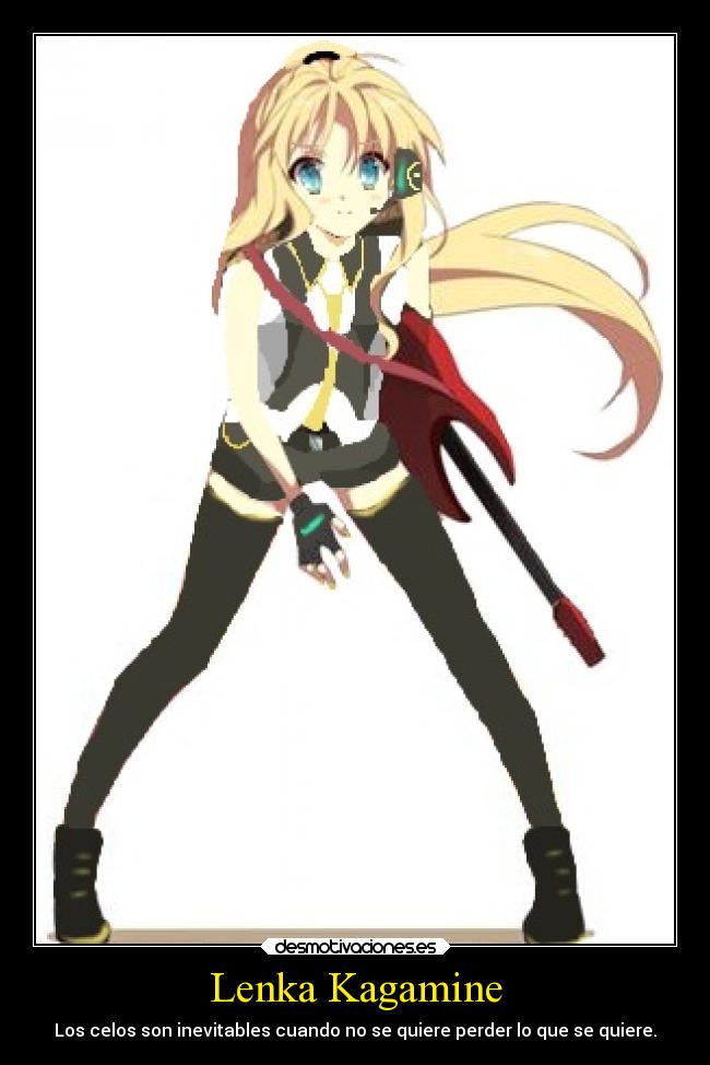 carteles amigos vocaloid lenka gamine desmotivaciones