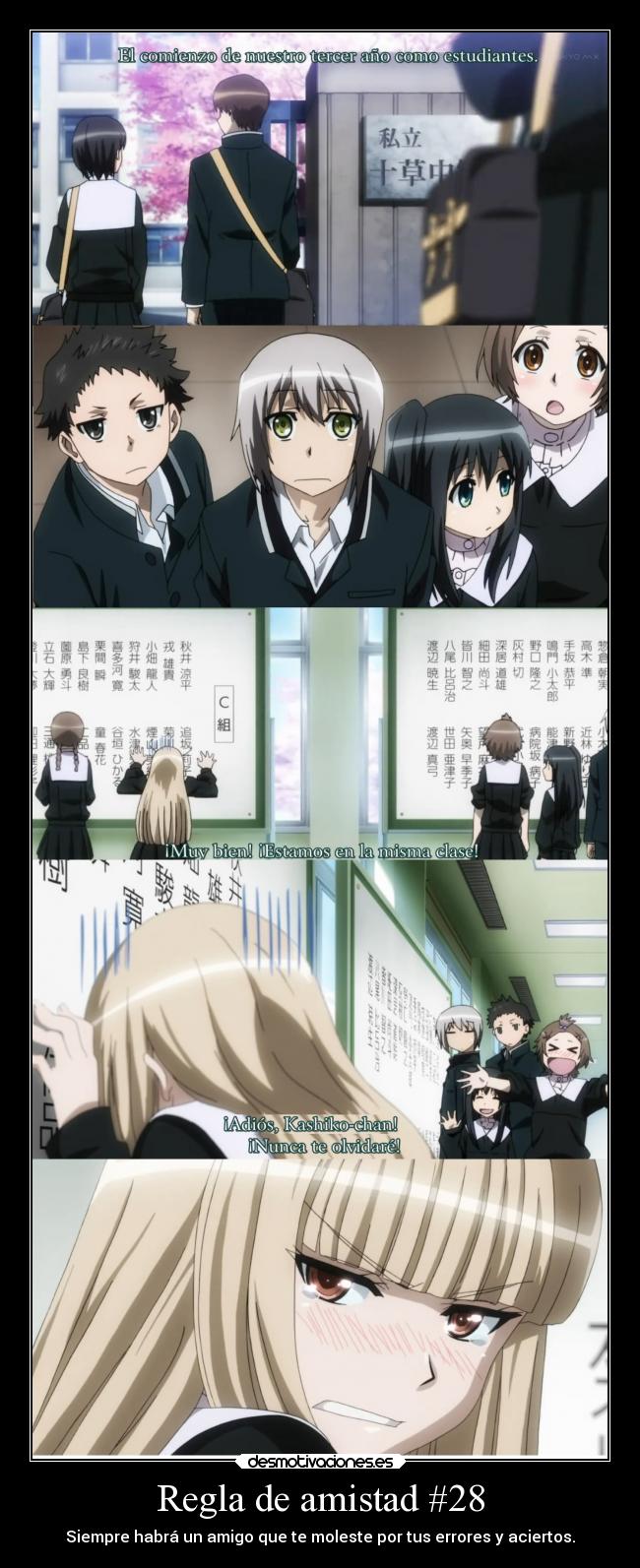 Regla de amistad #28 - 