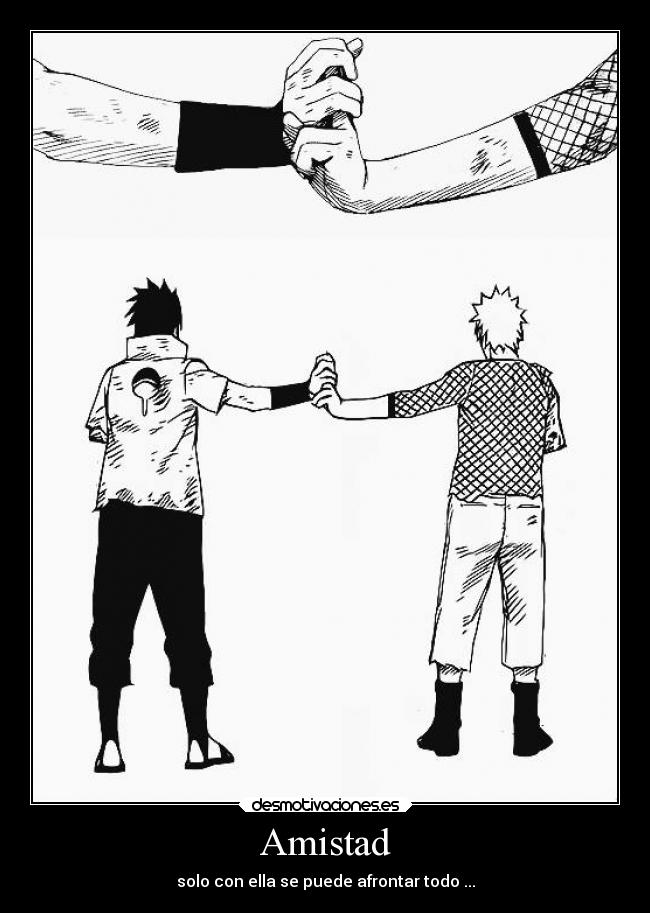 Amistad - solo con ella se puede afrontar todo ...