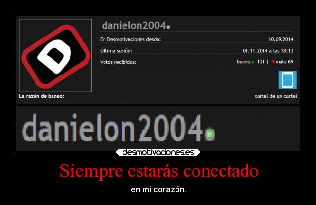 Siempre estarás conectado -