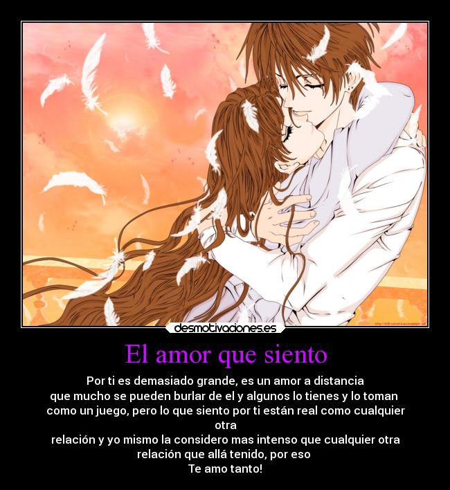 El amor que siento -