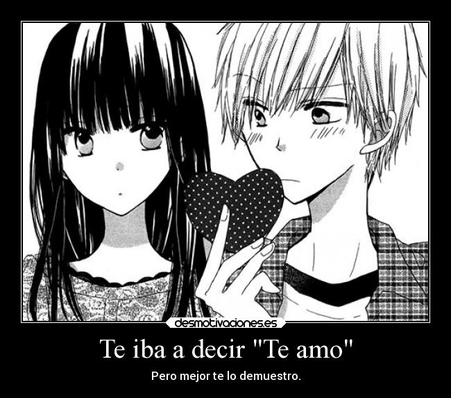 Te iba a decir Te amo - 