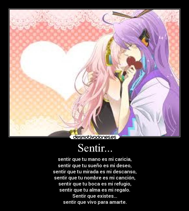 Sentir... -