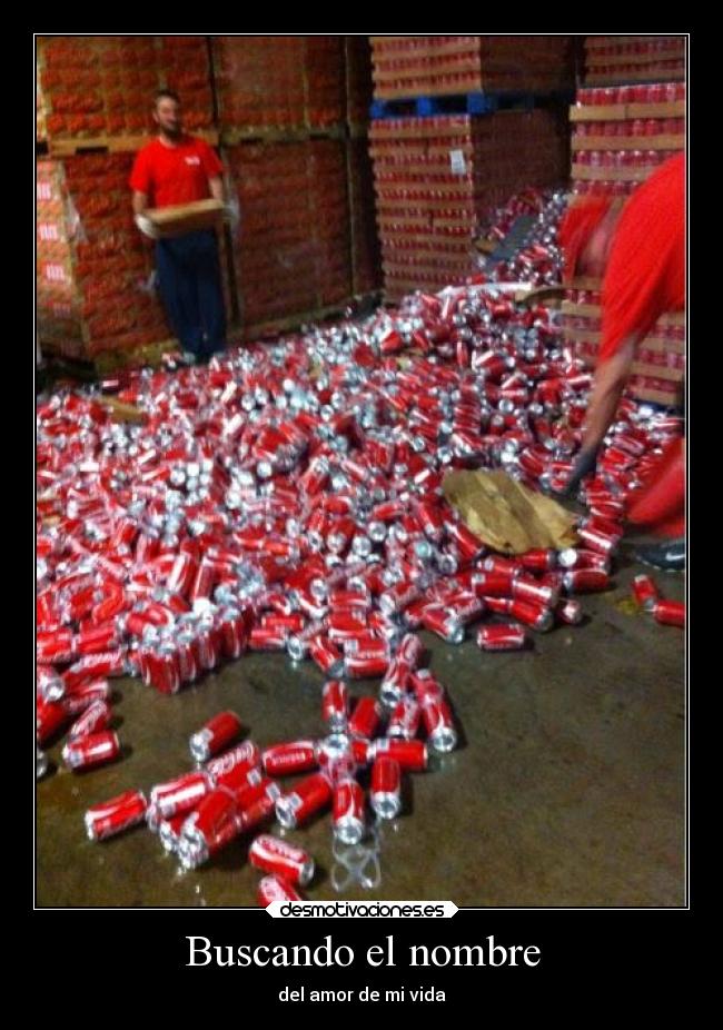 Buscando el nombre - del amor de mi vida