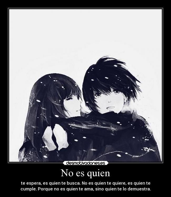 No es quien - 