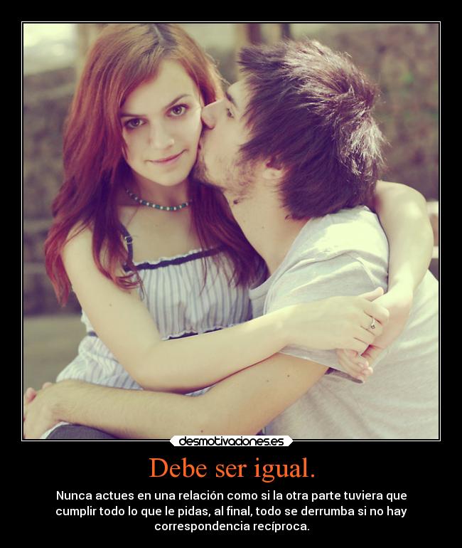 Debe ser igual. - 