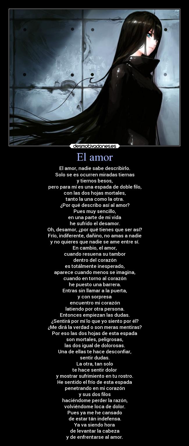 carteles amor dolor desamor amor sentimientos anime superacion desafio desmotivaciones