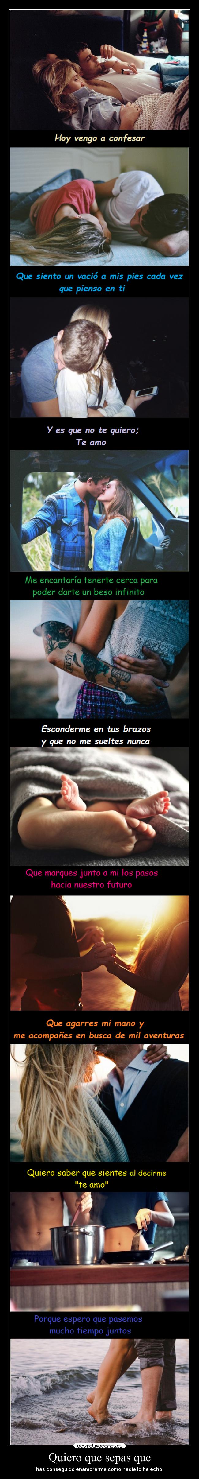 carteles amor nuestrofinalfeliz teamodani unmeees teeadoro esperoquenoseaunabirriadecartel desmotivaciones