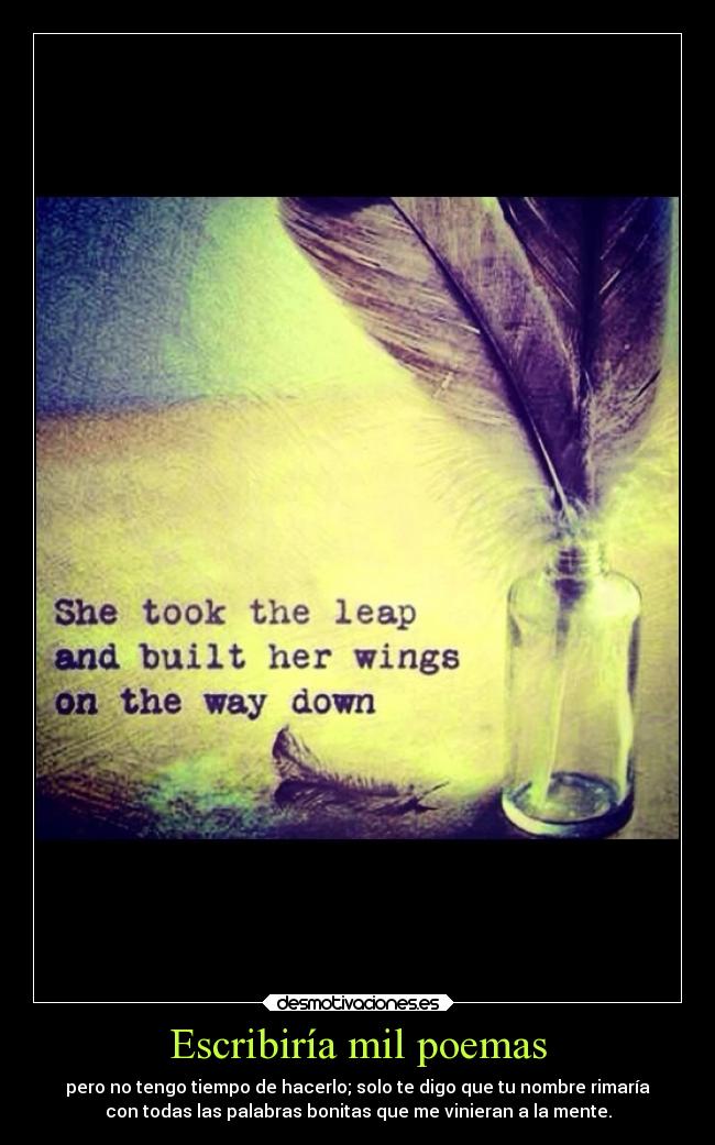 carteles amor poemas escriir tiempo nombre rimas rimar palabras bonitas mente anaj desmotivaciones