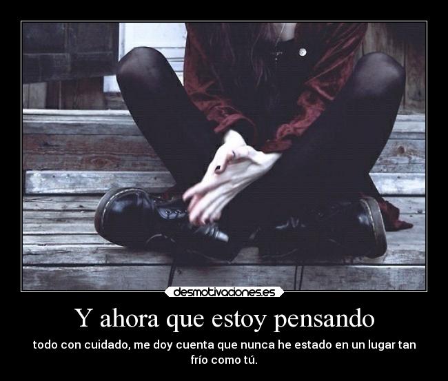 carteles amor tristeza sebastian656 taylorswift coldasyou realidadesperdidas saltandodenubeennube frio desmotivaciones