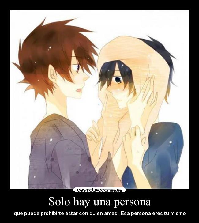 Solo hay una persona - 