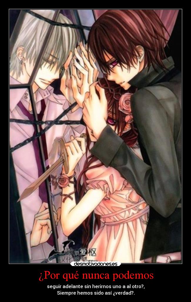 ¿Por qué nunca podemos - seguir adelante sin herirnos uno a al otro?,
Siempre hemos sido así ¿verdad?.