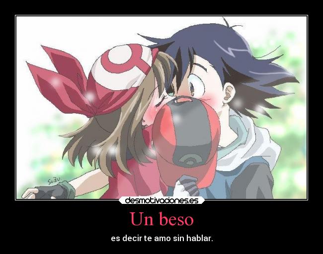 Un beso -