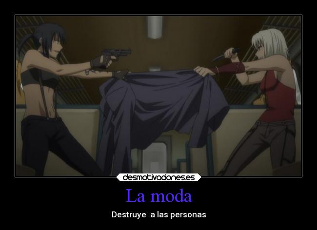 carteles anime canaan alphard moda screwyou desmotivaciones