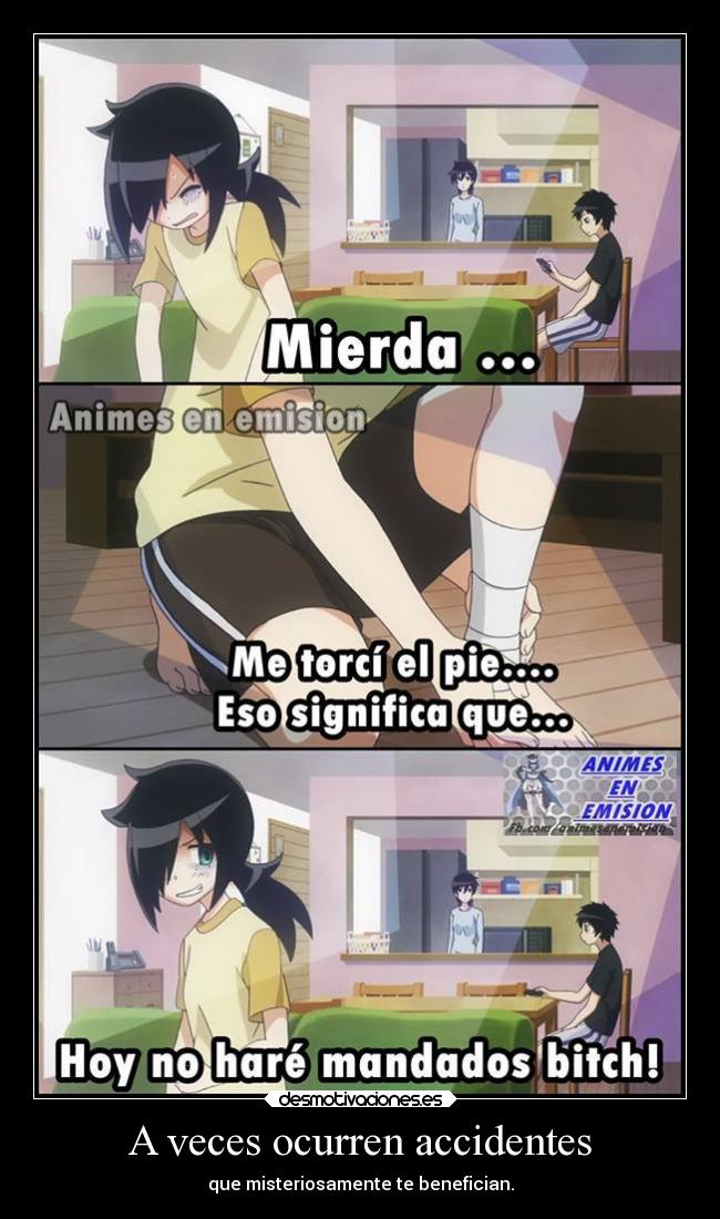 A veces ocurren accidentes -