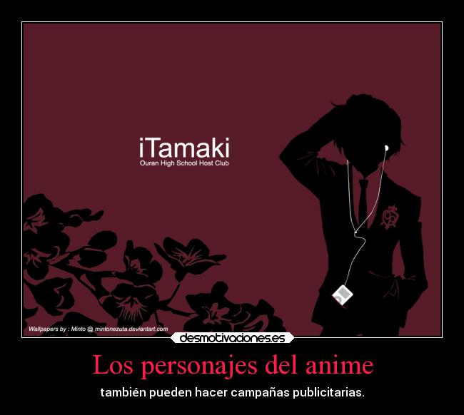 Los personajes del anime - 