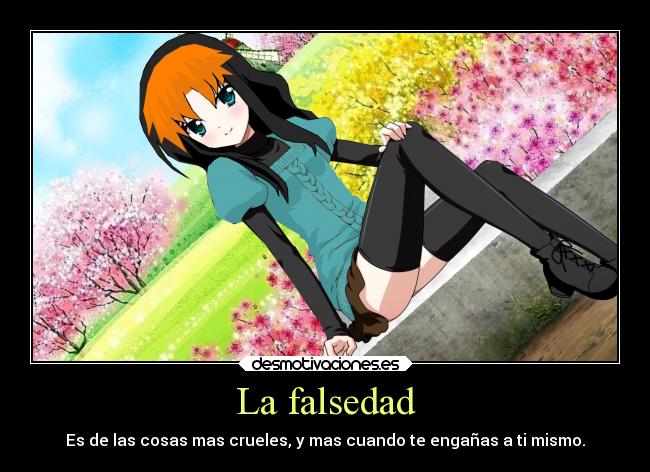 La falsedad - 
