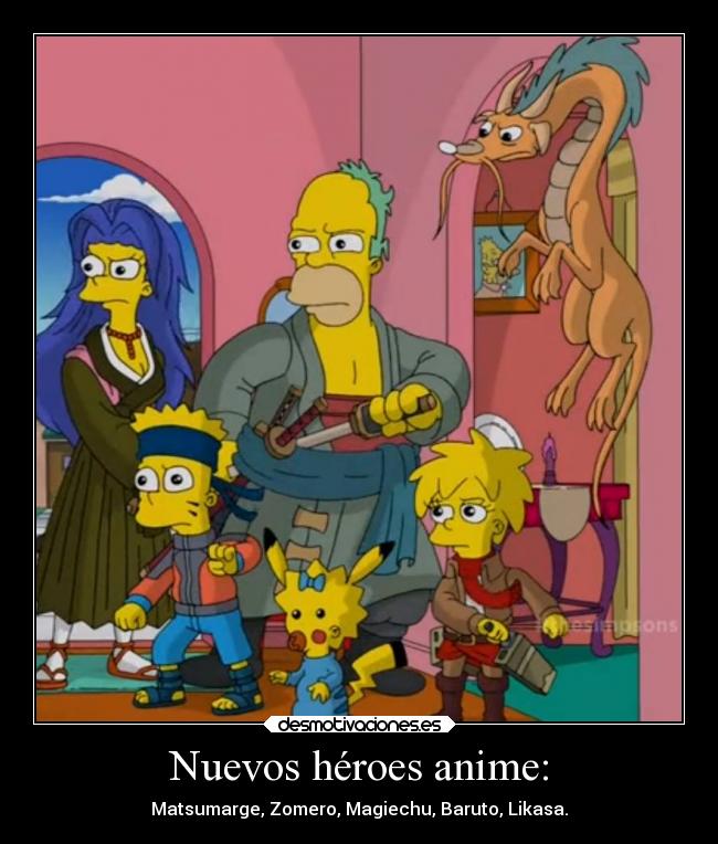 Nuevos héroes anime: - 