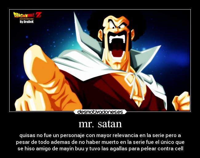 mr. satan - 