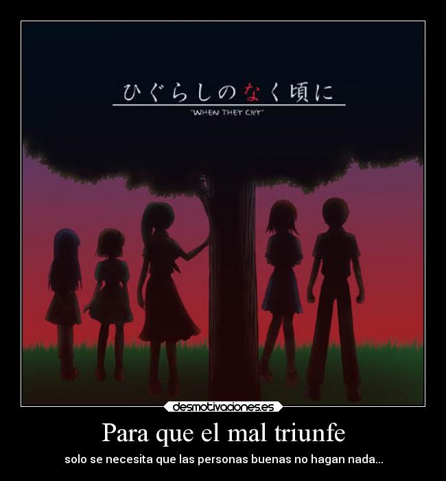 carteles anime desmotivaciones