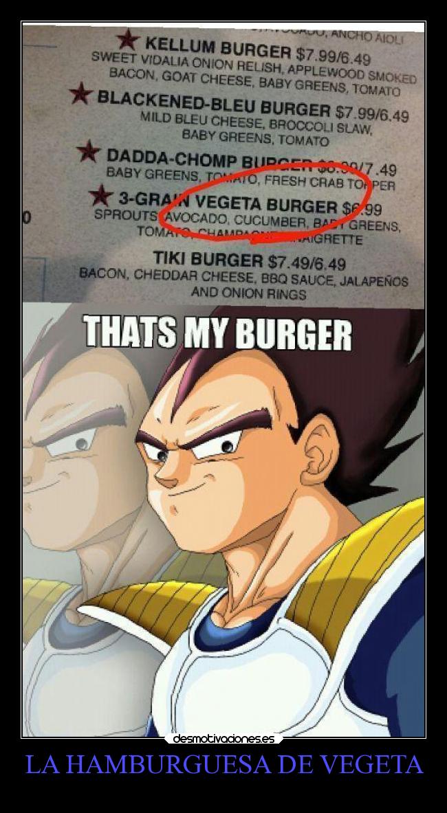 LA HAMBURGUESA DE VEGETA -