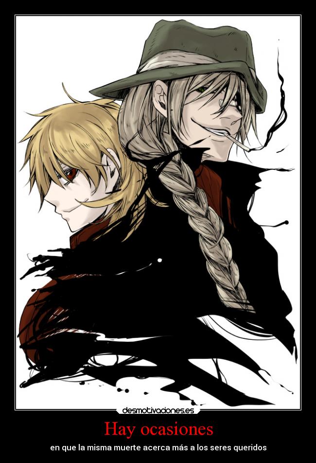 carteles anime hellsing seras victoria capitan pip bernadotte desmotivaciones