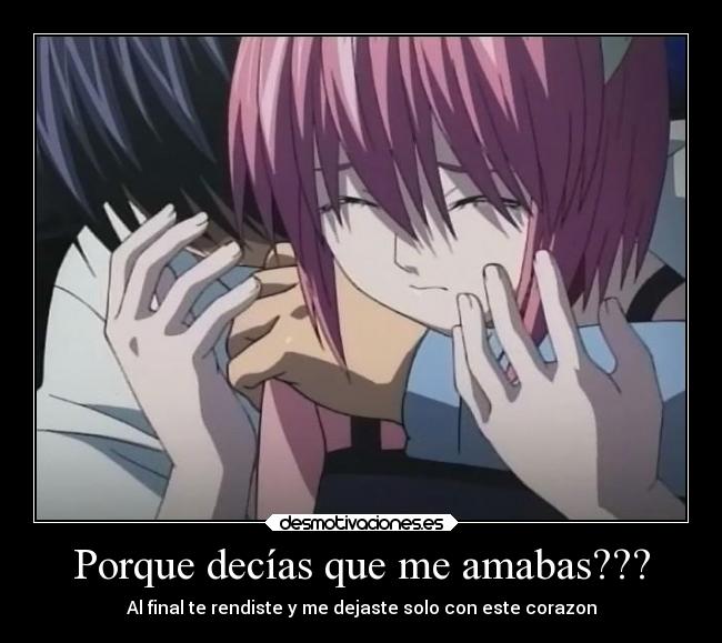 carteles anime lucy kouta desmotivaciones