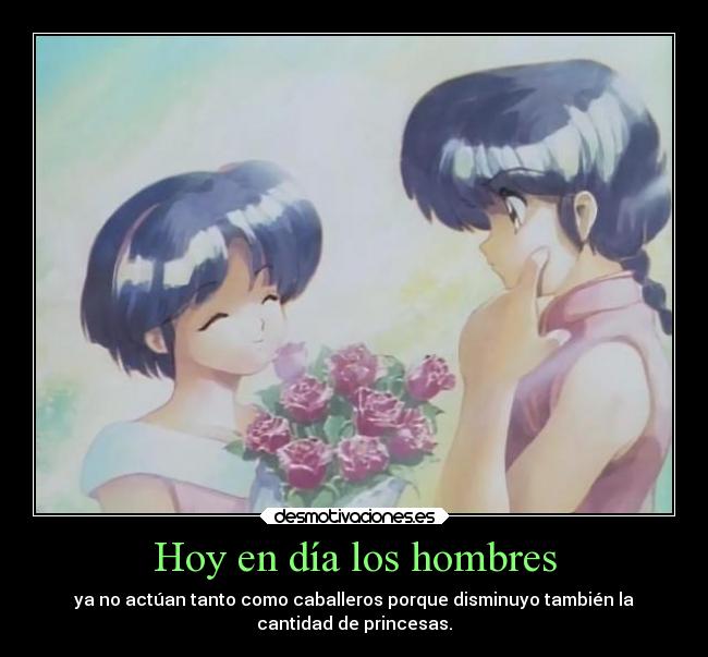 Hoy en día los hombres - 